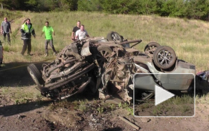 Авария под Волгоградом: изуродованные тела четырех погибших с трудом достали из смятых автомобилей