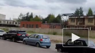 Очевидцы сообщили о пожаре на Октябрьской набережной
