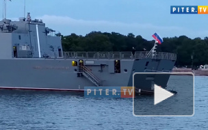 Фрегат "Адмирал флота Касатонов" вышел на заключительный этап заводских испытаний 