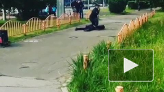 Опубликовано видео из Сургута, где неизвестный устроил резню