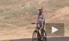 Видео: глава Туркмении расстрелял три мишени верхом на велосипеде 