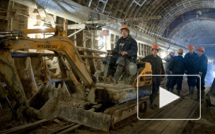 Жильцы элитных кварталов не дают рабочим строить метро на В.О.