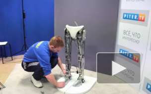 Робот-гуманоид приехал в Петербург "искать девушку мечты"