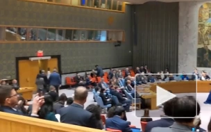 Половина собравшихся в зале СБ ООН ушла перед выступлением постпреда Израиля