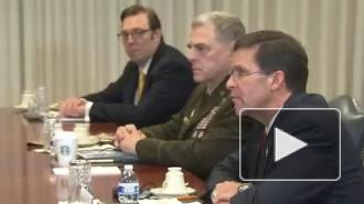 Глава Пентагона пообещал укреплять военное превосходство Израиля на Ближнем Востоке