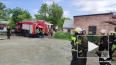 Локализован пожар в производственном здании в Новосибирс ...
