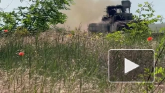 Танковый экипаж уничтожил укрепрайон ВСУ севернее Работино