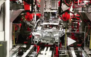 Илон Маск опубликовал видео производства Tesla Model 3