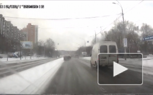 Авария в Киеве.
