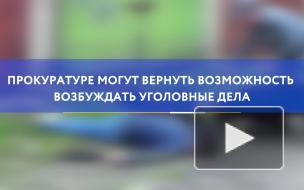 Прокуратуре могут вернуть возможность возбуждать уголовные дела