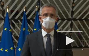 Глава НАТО заявил о "военном присутствии" России у границ с Украиной 
