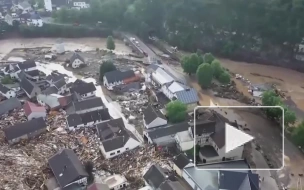В Германии при обрушении домов из-за наводнения погибли люди