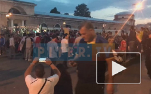 Вход в фан-зону на Конюшенной ограничили во второй раз за ЧМ