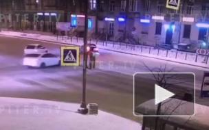 Ночное ДТП с каршерингом на "Московской" попало на видео
