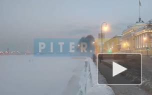 Туман окутал исторический центр Петербурга