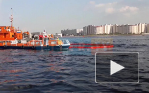 мчс - учения на воде (Крестовский остров)