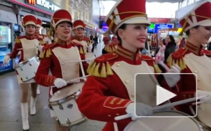 "Поезд здоровья" прибыл на Московский вокзал