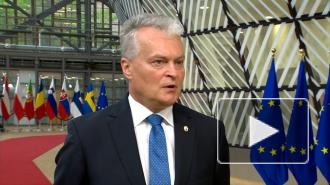 Президент Литвы утверждает, что никакой концентрации сил НАТО у границ Белоруссии нет
