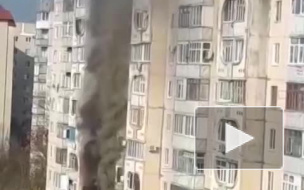 Во время пожара в Ставрополе пострадали три человека