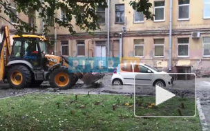В ЖКХ назвали возможную причину прорыва трубы на Измайловском проспекте