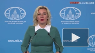 Захарова: Лавров проведет закрытую встречу с иностранными послами в Москве