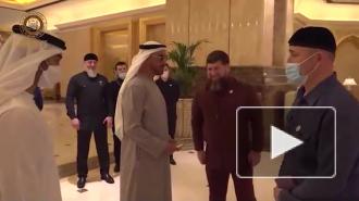 Кадыров передал послание от Путина наследному принцу Абу-Даби