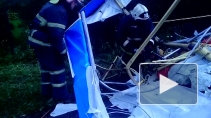 Дельтаплан, разбившийся под Кингисеппом могли сделать из простыней