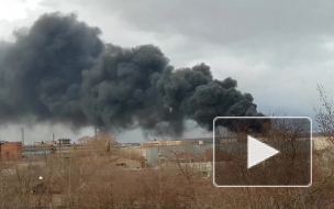 Появилось видео пожара на крупнейшем в России оборонном заводе Красмаш 