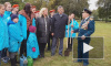 В Пискаревском парке в рамках акции "Лес Победы" высадили 75 елей 