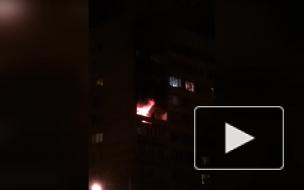 Ночью на Большой Пороховской улице тушили трехкомнатную квартиру