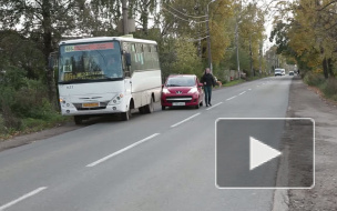 Заболтались за рулём. ДТП в Петергофе