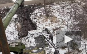 МО РФ сообщило о поражении танками Западной группировки укрепрайонов и блиндажей ВСУ