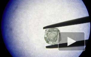 В России добыли уникальный двойной алмаз 