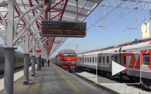В Петербурге опаздывали поезда из-за повреждения кабеля