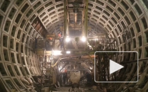 МССС показал видео со строительства "коричневой" линии метрополитена