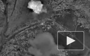 Минобороны РФ показало, как был уничтожен крупнейший склад боеприпасов у Джубб-Эз-Зарура