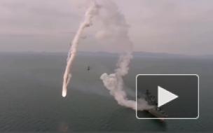 Неудачный запуск ракеты "Калибр" с российского корабля попал на видео