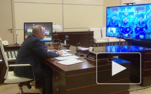 Путин связался с МКС перед днём космонавтики