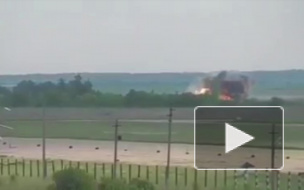 Опубликовано видео крушения АН-26 с курсантами