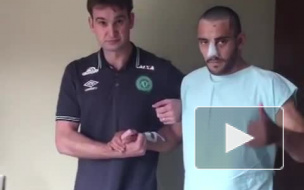 Выживший футболист выложил первое видео после авиакатастрофы