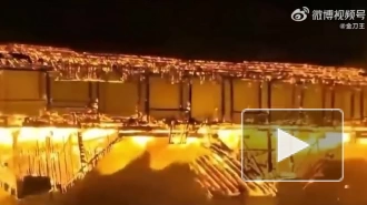 В Китае обрушился деревянный мост, которому было более девятисот лет