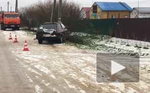 В результате ДТП в Кировском районе Ленобласти пострадали две девочки