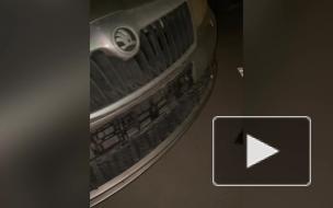 Неадекват протаранил несколько машин на парковке в Кудрово