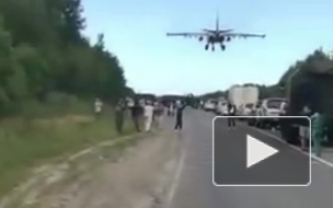 В Хабаровском крае военные самолеты сели на автомобильную трассу