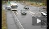Момент жесткой аварии с автобусом в Красном Селе попал на видео