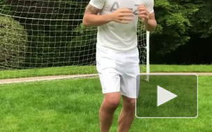 Видео: Ибрагимович приступил к тренировкам