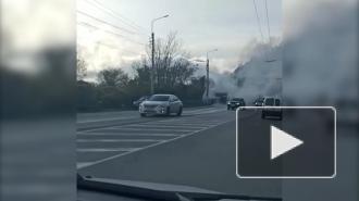 Российский водитель на ходу поджег микроавтобус с пассажирами и погиб