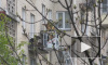 В Петербурге пожарные спасли щенка, которого хозяева заперли на балконе