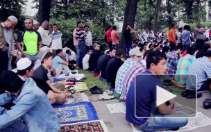 Станция "Горьковская" была закрыта из-за праздника Ураза-байрам