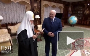 Патриарх Кирилл наградил Лукашенко орденом князя Даниила Московского I степени
